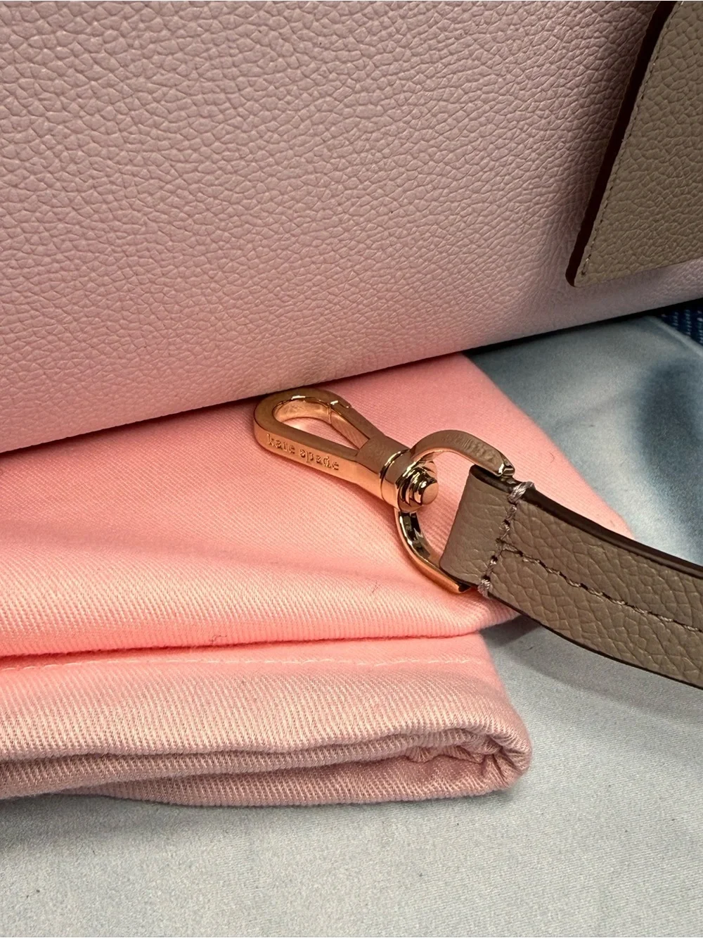 (new+tag) Kate Spade Margaux Large Satchel Lilac & Cream Leather Two-Tone